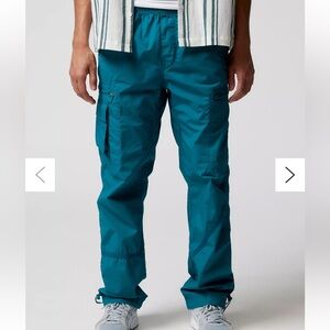 Standard Cloth Seamed Cargo Pant Teal Men’s Medium Urban Outfitters